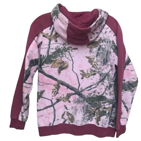 Cabela’s Pink Camo Hoodie S - Picture 2 of 4